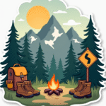 Nature & Outdoors - Sticker Sheet v34